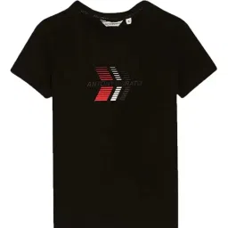 Antony Morato Kids Black Printed  T-Shirt-picture-10