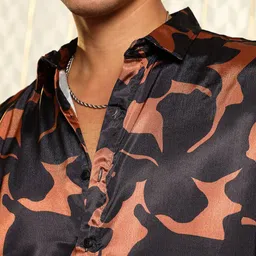 Campus Sutra Men Comfort Floral Printed Casual Shirt image 2