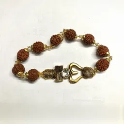 Divine souvenirs Brown Alloy Bracelet-picture-29