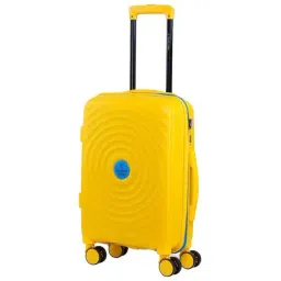 Nasher Miles Goa Hard-sided Polypropylene Cabin Luggage Yellow Blue 20 inch |55cm Trolley bag-picture-24