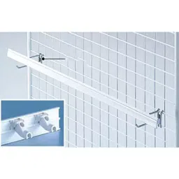 AS ONE Pop Rail For Φ6 mm Hook Only W89 × H3.3 cm Size, 61-131-20-1-picture-31