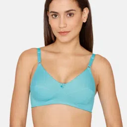 Rosaline by Zivame Blue Non Wired Non Padded T-Shirt Bra-picture-18