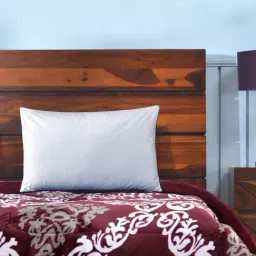 @home Nilkamal Solid White Polyester Pillow-picture-10