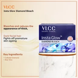 VLCC Anti Tan Facial Kit & Insta Glow Diamond Bleach Combo image 5
