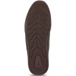 Mochi Men's Brown Slip-On Shoes image 5
