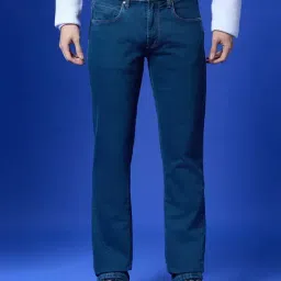 Pepe Jeans Blue Cotton Regular Fit Jeans-image-91