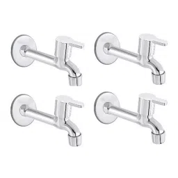 Flockidos Bib Cock Stainless Steel Chrome Finish Silver, FG1281 ( Pack of 4)-image-14