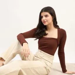 Styli Whie Solid Jeans image 4