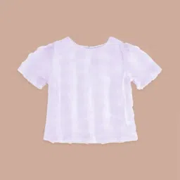 Pantaloons Junior Lavender Cotton Applique Top-picture-11