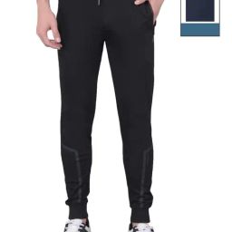 Force NXT Black & Navy Cotton Regular Fit Joggers - Pack Of 2-picture-39