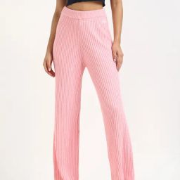 Tommy Hilfiger Womens Pink Relaxed Fit Trackpants-picture-33