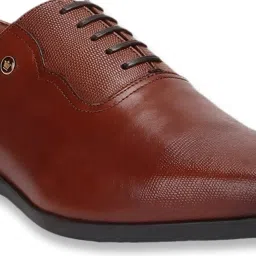 Louis Philippe Men's Brown Oxford Shoes image 5