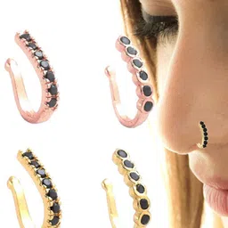 VAMA Cubic Zirconia Stud Nosepin-picture-26