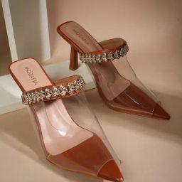 Mozafia Women's Tan Casual Sandals-picture-24