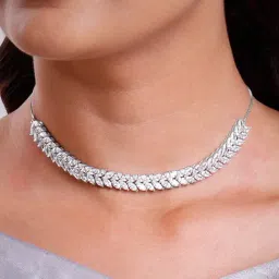 GIVA 925 Sterling Silver Necklace for Women image 3