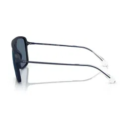 Armani Exchange EXCHANGE VIBES Blue UV Protected Pilot Sunglasses for Men 0AX4150SU81818059 image 4