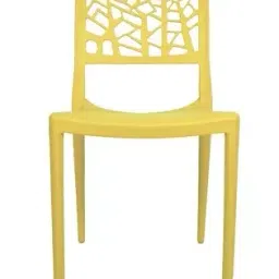 Diya 450 mm Polypropylene Yellow Spider Chair Armless Chair DC- 04-picture-35