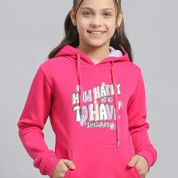 Monte Carlo Kids Magenta Printed Full Sleeves Sweatshirt-image-5