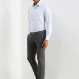 Allen Solly Blue Cotton Regular Fit Printed Shirt image 5