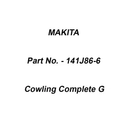 Makita Cowling Complete G Suitable For DLM230, Part No 141J86-6-picture-33