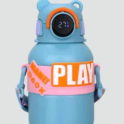 Little Surprise Box Trendy Blue Stainless Steel Water Bottle (550 ml)-image-99