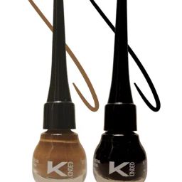 KINDED Liquid Eye Liner Midnight Black & Camel Brown Combo-picture-28