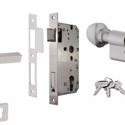 Dorset 60 mm Lock Set With Knob and Key Cylinder Stainless Steel ML NE OR-picture-9