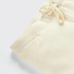 SPROG COLLECTION Kids Loose Fit Cream Cannoli Shorts image 2