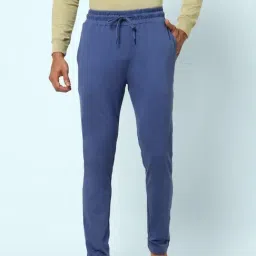 Ajile by Pantaloons Blue Cotton Slim Fit Trackpants-image-37