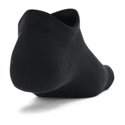 UNDER ARMOUR Black Essential No Show Low Socks Pack Of 6 - Large image 2