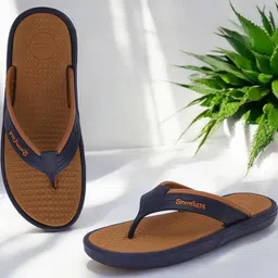 Pampy Angel Men Brown Flip Flops image 4