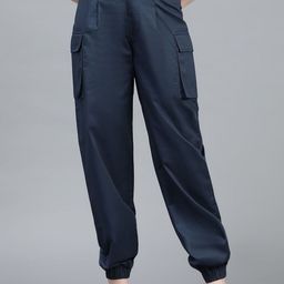 Stylecast X Kotty Women High-Rise Solid Joggers-picture-31
