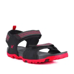 Sparx Men's Black Floater Sandals image 3