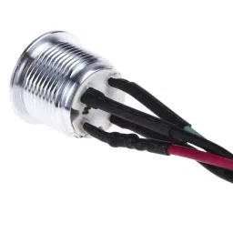 RS PRO Illuminated Push Button Switch Momentary 16 mm SPST White LED 36 V DC, 1758543 image 3