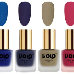 VOLO Set Of 4 Velvet Matte Nail Polish - 8 ml Each - 19 - 31 - 37 - 43 image 2