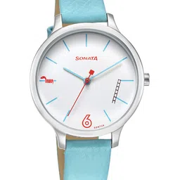 Sonata Women Printed Dial & Leather Straps Analogue Watch 87050SL01-picture-23