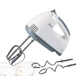 abudit 7 Speeds 260 Watt Hand Held Electric Egg Beater (Multicolour) image 1