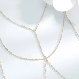 tgirls Layered Bikini Belly Chain Gold Body Chain Beach Jewelry for Women and Girls image 3