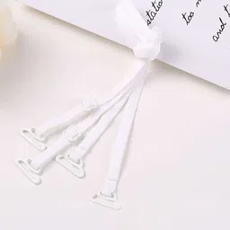 YHomU Bra Shoulder Straps Skinny Nonslip Breathable Nonskid Bra Replacement Straps Bra Straps Invisible Breathable image 4