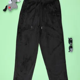 V-Mart Girls Solid Cotton Regular Fit Joggers Track Pant-picture-34