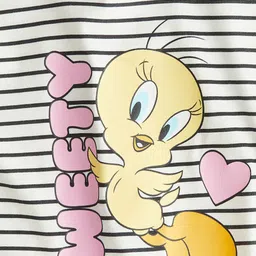 H&M Girls Print-Motif Pure Cotton T-Shirt image 2