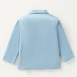 Robo Fry Lycra KnitSolid Colour T-Shirt Trouser Set with Attached Bow Hat & Blazer - Pink image 3