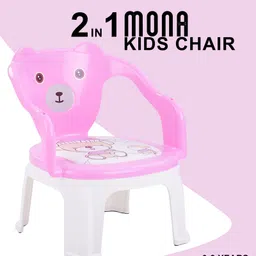 Baybee Dinning Baby Chair with Cushion Seat - Pink image 4