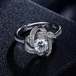 STYLEKRAFT ROSE GOLD PLATED RING image 3