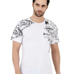 SAGEWARE Graphic Printed Round Neck Cotton T-shirt-picture-33