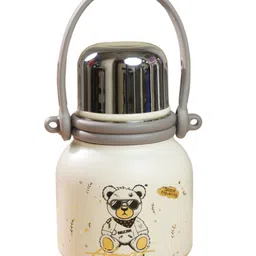 Little Surprise Box Ted Printed Insulated Stainless Steel Thermos Bottle White - 600 ml image 5