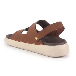 FAUSTO Men's Tan Sling Back Sandals image 5