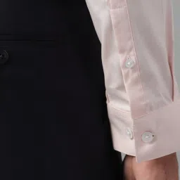 Allen Solly Pink Slim Fit Shirt image 5