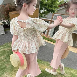 LULU & SKY Girls Printed Top with Capris image 5