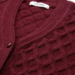 Cayman Women Cable Knit Woollen Cardigan image 2